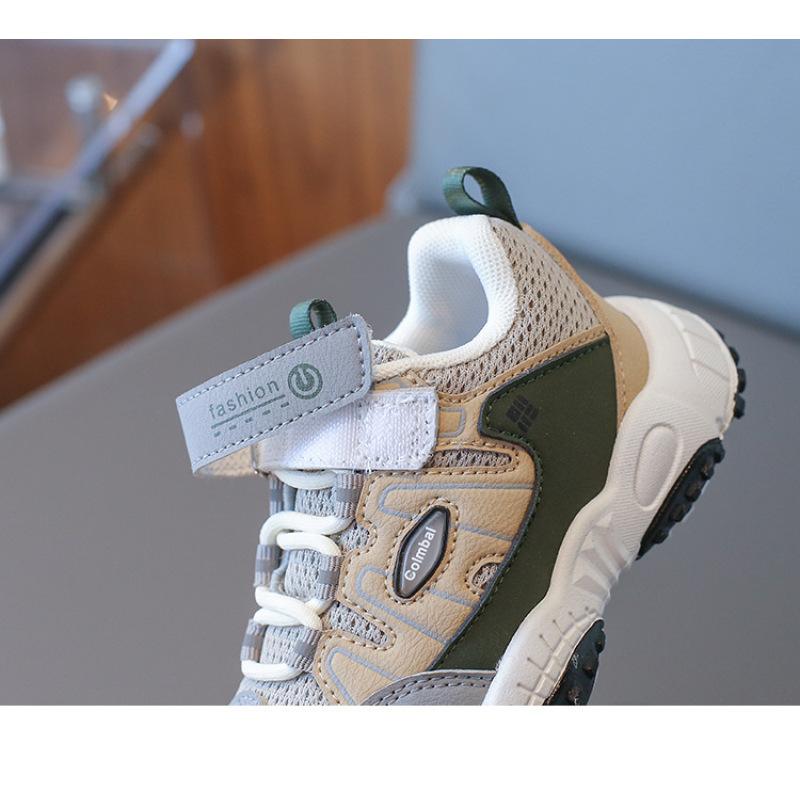 Boys Shoes Outdoor Children's Sneakers Breathable Boys Shoes Middle And Small Children Mesh Shoes