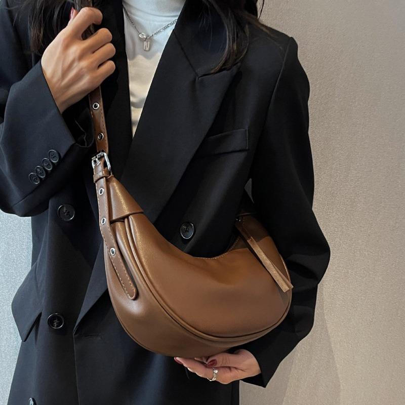 Нишевая сумка женская новая универсальная на плечо через плечо подмышку повседневная модная сумка-полумесяц