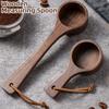 Wooden Measuring Spoon Set Kitchen Measuring Spoons Tea Coffee Scoop Sugar Spice Measure Spoon Measuring Tools for Cooking Home