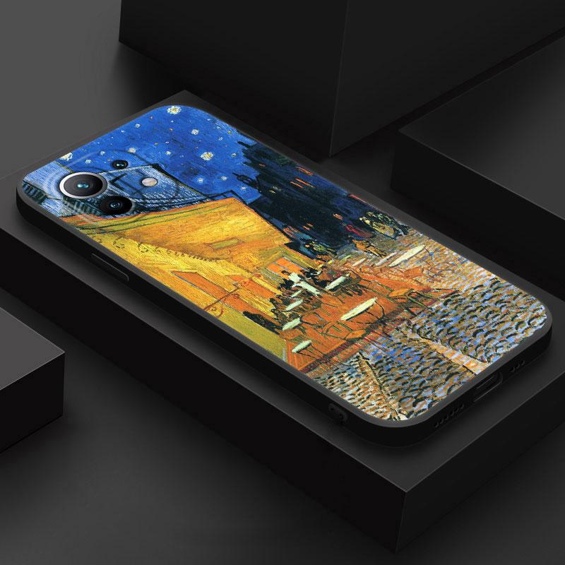 Чехол для телефона Van Gogh Миндальные цветы Звездная ночь Подсолнухи Для Xiaomi 14T 13T 12T 11T 14 Pro 12 Lite Poco X3 X5 X6 M5 F5 F6 Pro