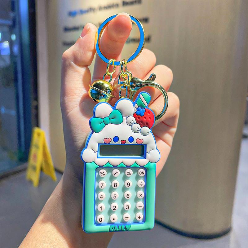 Милый силиконовый брелок с дизайном единорога в синем цвете, идеально подходящий для дней рождений и свадеб