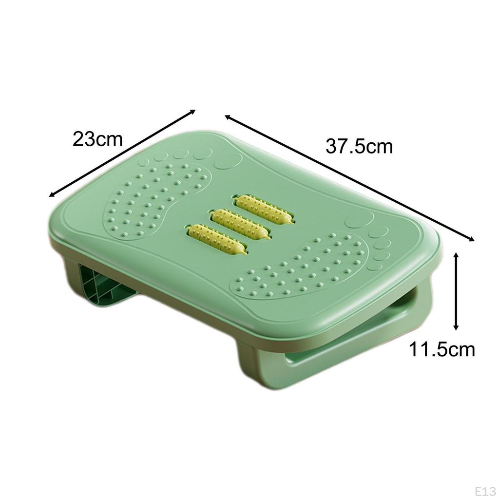 Подставка для ног под настольным табуретом. Удобная подставка для ног с роликовой массажной ножкой для автомобильных игр.