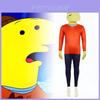 Костюм для косплея Smiling Friends 2 для сценического представления, унисекс, из молочного шелка