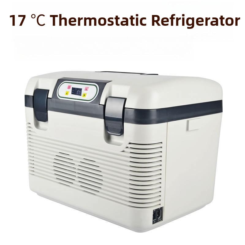 12 л/19 л Универсальный термобокс с постоянной температурой Автомобильный для дома Двойного назначения Маленький холодильник Портативный Цифровой дисплей Холодильная камера
