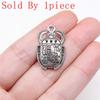 1 Piece Ancient Egyptian Scarab Charms for Jewelry Making Component Parts DIY Craft