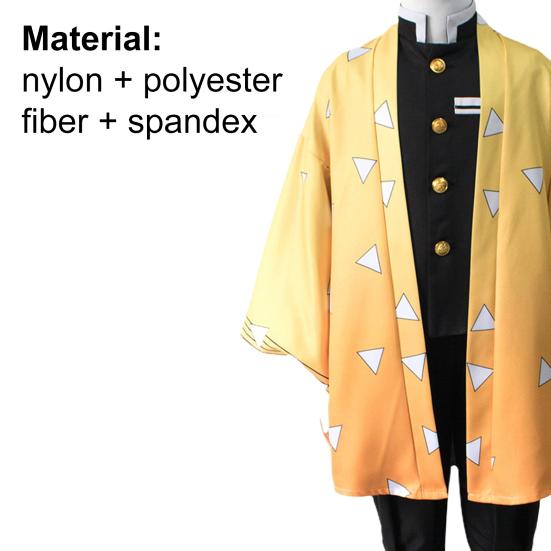 Костюм Demon Slayer с цифровым принтом, косплей, японское аниме, свободное кимоно, накидка для детей