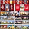 Lima Cusco Vintage Travel Metal Signs Licence Plate Poster Decorative For Club Wall Art Home Decor 30X15CM DC-1033A