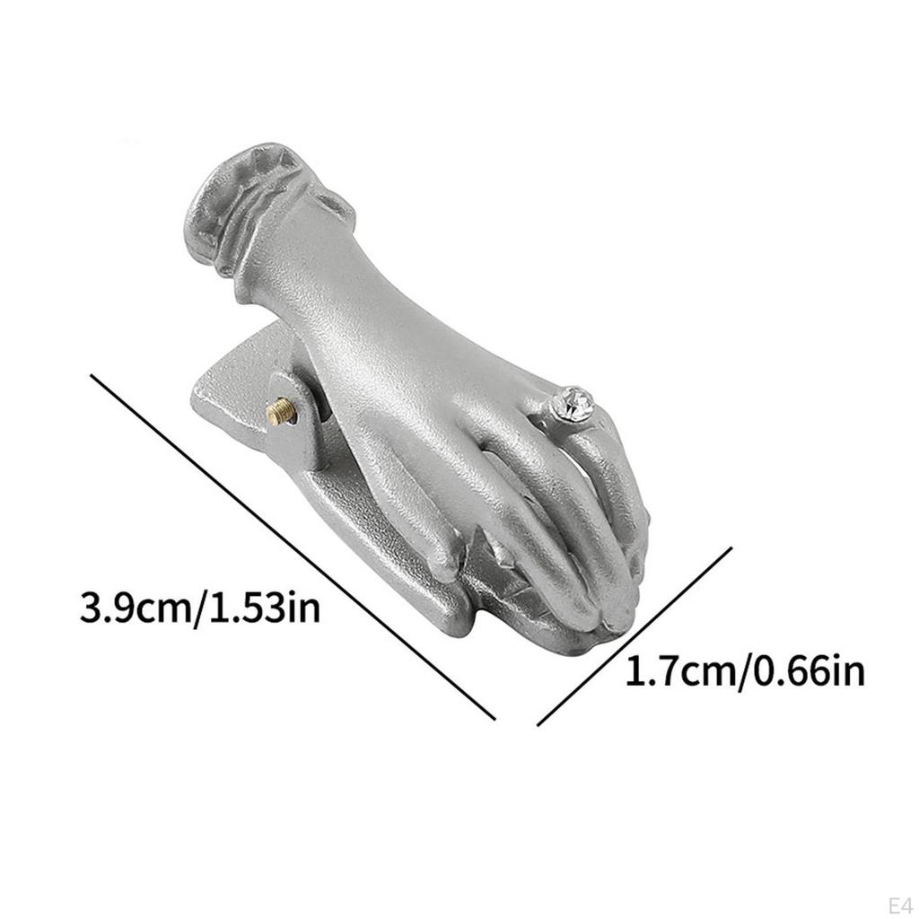 Скрепка для бумаги в форме руки Металлический многофункциональный изящный держатель для страниц в подарок на день рождения