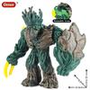 Oenux Original Savage Dinosaurs Myth Dragon Animals Model Fire Bull Octopus Monster Crab Action Figures Kids Collection Toy Gift