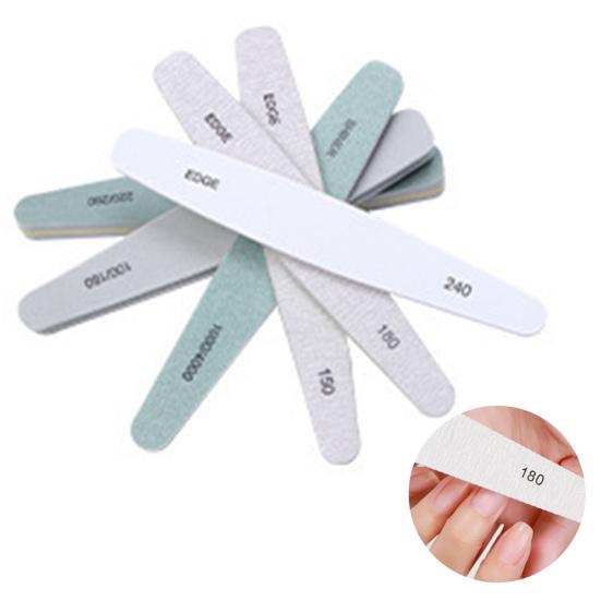 Yousheng 6 шт./коробка пилочка для ногтей широкое применение DIY PP шлифовальный набор пилок для ногтей для женщин