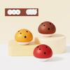 3 Pieces Deodorizer Balls Mutifunctional Locker Gym Bags Shoes Air Freshener Empty Fridge Deodorizing Box Creative Mushroom