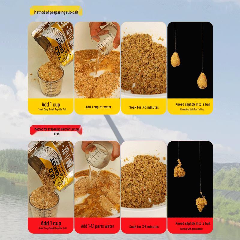 OLDGHOST Snail Carp Wild Fishing Bait 200g