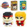 Аниме Street Fighter Файтинг Строительные блоки Экшн КенМастерс Хоши Рю ABS Кавайные Игрушки Строительные блоки Подарок Для детей
