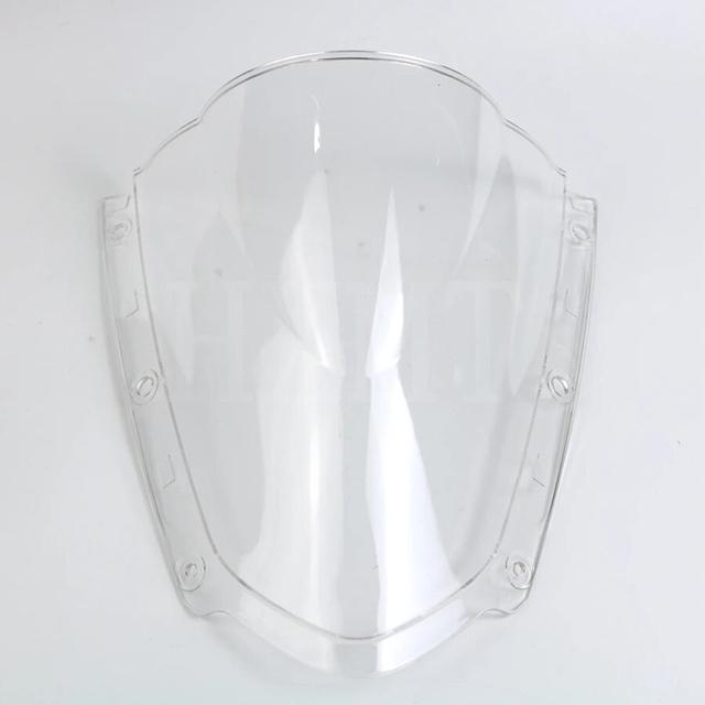 For Kawasaki Ninja ZX10R ZX-10R Motorcycle Screen Windshield WindScreen Double Bubble Fairing Wind Deflector