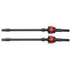 Steel CVD Front Drive Shaft Replacement Accessory Fit for Axial SCX10 1:10 Crawler CarRed