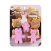 Corporation Cuddle Cat Cookie Mold, Pink, for Baking, KAI KITCHEN DL7254