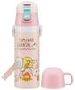 Skater Stainless Steel Water Bottle with Sumikko Gurashi Kids' 2-Way Cup, Design, Camping, 430ml, SKDC4-A