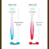 Japanese Unisex Mini Bikini Razor Set - Portable Hair Removal for Body and Private Parts (2-Pack)