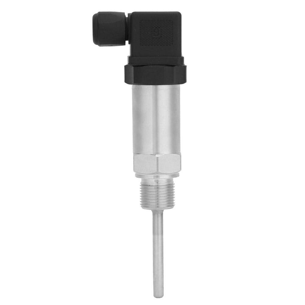 Pt100 Temperature Transducer, 4-20MA Industrial Temperature Sensor Temperature Transmitter Shockproof and Temperature Resistant for Industrial