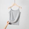 Women's Slim Fit Cotton Camisole: Solid Color, Sleeveless, Perfect for Summer Layering