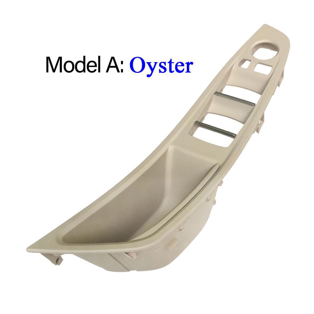 Автомобильная левая сторона водителя, бежевый, черный, внутренняя дверная ручка, замена крышки панели для BMW 5 серии F10 F11 F18 520 523 525 528