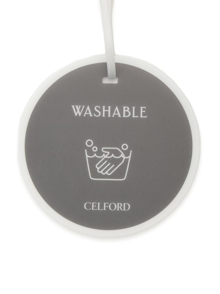 [Celford] Washable Logo Braid Hat CWGH252515 Women's BLK