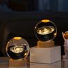 3D Crystal Ball Lamp with Galaxy and Planetary Projections USB Night Light for Cozy Atmosphere Plasma Ball Creative Gift
