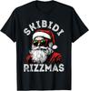 Skibidi Rizzmas Christmas Rizz Santa Claus Charisma Kid Cool T-Shirt