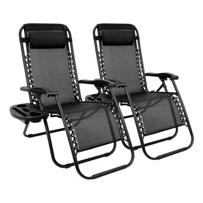 Кресло для кемпинга CampWild Outdoor Chair Recliner Складное уличное кресло с оттоманкой Бесступенчатая регулировка угла Легкое Грузоподъемность 120 кг Не требует сборки Зеро