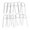 Durable Stainless Steel Circular Needles Knit Weaving Tool Sets Jersey Gloves Circular Knitting Pin