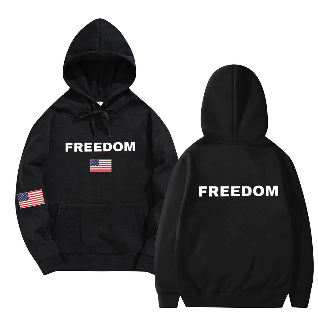 Women's And Men's Fashionable Hooded Long Sleeved Printed Casual Pullover Unisex Sweatshirt Top