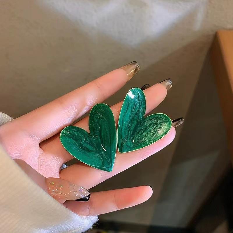 Серьги-гвоздики Green Flower Temperament Same, Серьги-гвоздики, Фабрика сережек