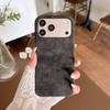Ретро Чехол из овчины Для Для Iphone 17 Air 16 1 14 13 12 11 Pro Max Plus Бизнес Матовый Противоударный Безрамочный Охлаждающий Чехол