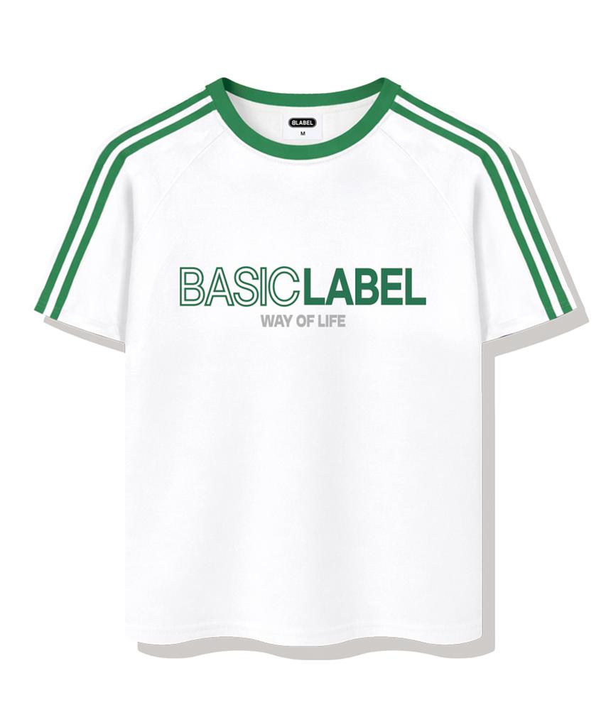 Beijiglabel Onlyway Свободный крой Спортивная футболка с коротким рукавом 4 цвета [Blse_3002]