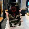 Чехол для телефона с аниме Берсерк для Samsung A25 A13 A33 5G A54 A36 A35 A56 A52 A14 Ударопрочный мягкий чехол