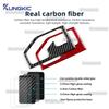 For Toyota Alphard 2015 2016 2017 2018 2019 2020 2021 2022 2023 Real Soft Carbon Fiber Sticker RHD Car Gear Shift Panel Trim