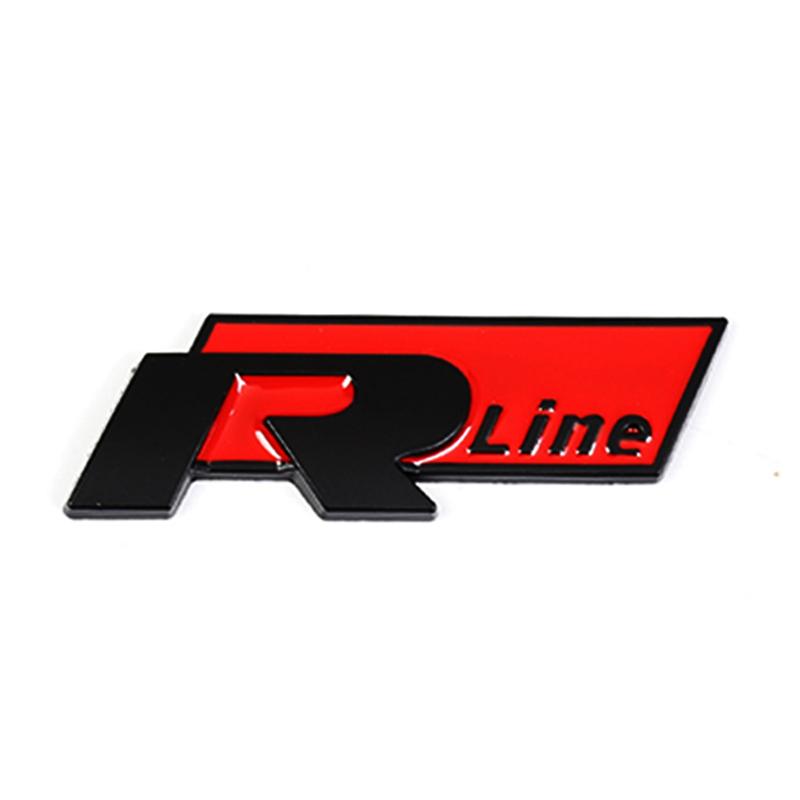 JPO1 3D Metal Car Grilles Emblem Auto Trunk Fender Mark Label Stickers For VW GTI Polo Golf Passat Tiguan Arteon Touareg CC Taigo GTE