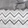 Abstract Geometric Duvet Cover Full Queen Size Wave Pattern Bedding Set Farmhouse Comforter Cover Microfiber Chevron Quilt Cover