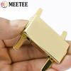 Meetee 35*20мм Металлическая Застежка-Замок для Сумки Декор для Сумки Поворотная Защелка Кожаное Ремесло Швейные Пряжки DIY Фурнитура Аксессуары