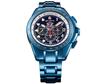 Watch Chronograph Solar JSDF Series Blue Impulse Limited Blue [KENTEX] S720M-02 Men's