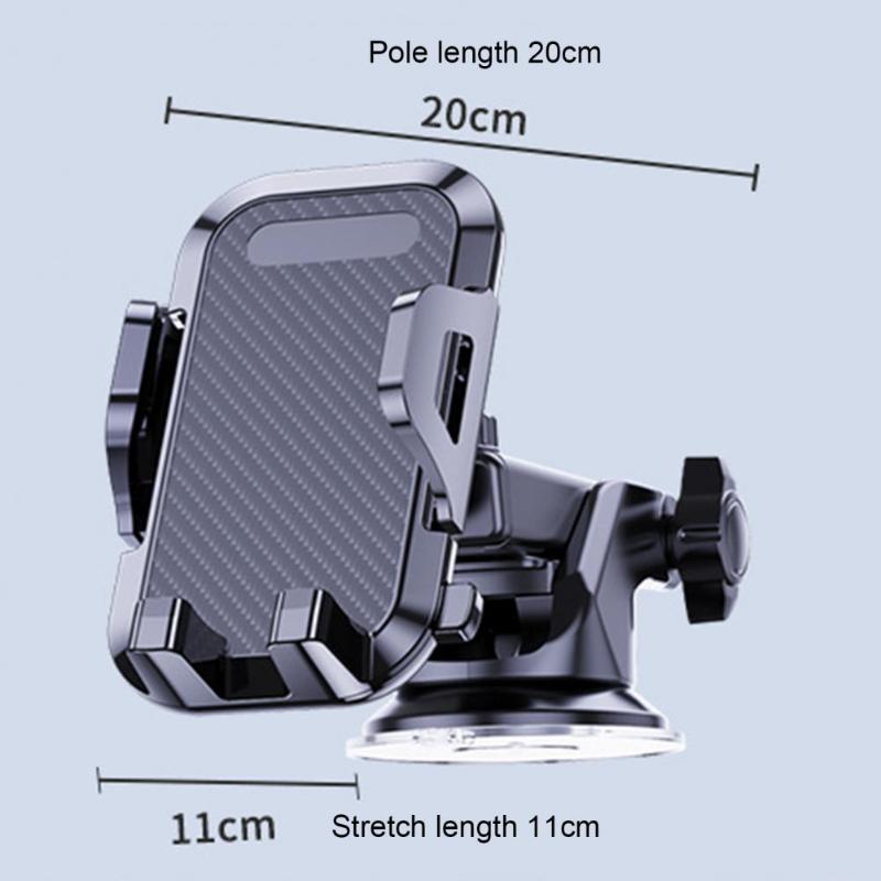 Подставка для мобильного телефона с длинной присоской, вращающаяся на 360 градусов универсальная присоска, держатель для телефона на вентиляционное отверстие автомобиля, автомобильный аксессуар