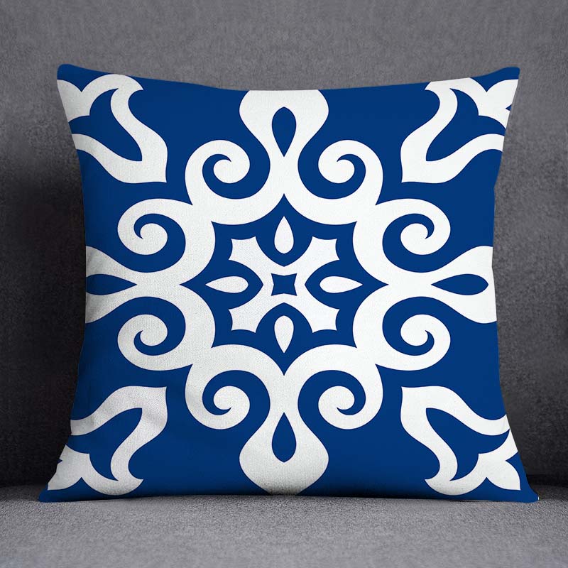 Pillowcases Home Office Decor Cushion Covers Blue Mermaid Sailor Marines