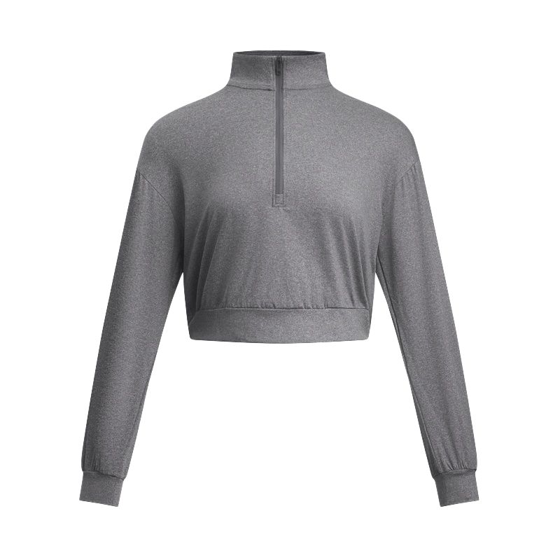 Under Armour Удобный мягкий приятный к коже короткий пуловер-свитшот женские свитшоты 6004159-025