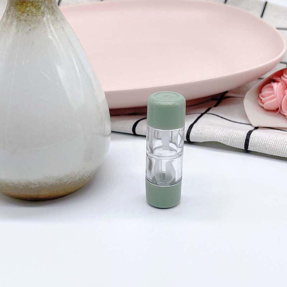 Capsule Shape Candy Color Lenses Box Storage Eye Care Contact Lens Container Contact Lens Case