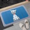 Soft Cartoon Floor Mat Entryway Kitchen Bathroom Living Room Non-Slip Doormat Washable Home Decor