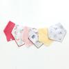 Dream Tofu Girls’ Double Gauze Scarf Bibs A Set, Korean Baby Products