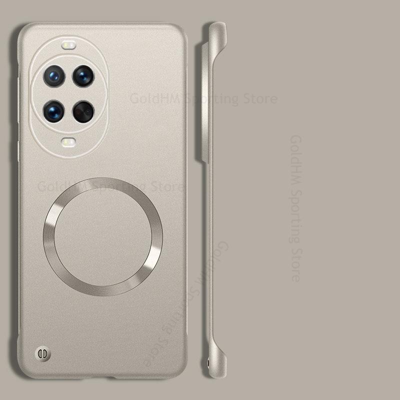 Чехлы для Huawei Nova 14 Ultra Для Magsafe Безрамочный Матовый Чехол для HUAWEI Nova 14 Pro Магнитная Безрамочная Матовая Крышка Nova 13 14 Pro Прочный Чехол