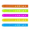 4 Pcs Multifunctional Ruler Straight Ruler Flexible Ruler Drawing Ruler Bendable Ruler Soft Ruler School Supplies
