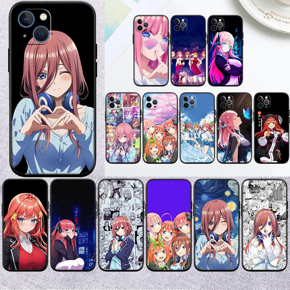 Чехол для телефона Miku Nino Itsuki Nakano для Samsung Galaxy S20 S21 Ultra FE Plus A26 A30 A30S A31 A52 A42 A50 A50S