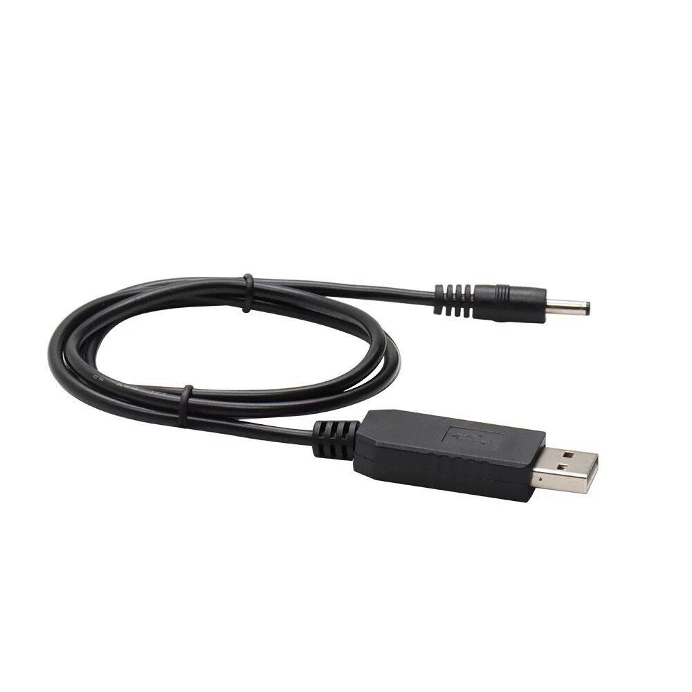USB Boost Cable: Power Bank to 9V/12V Router/Modem Conversion Cord